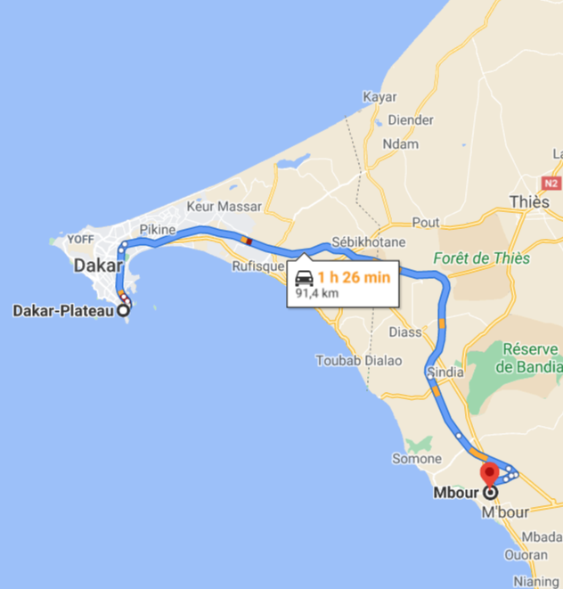 allo taxi Dakar Mbour téléphone 77 794 22 17