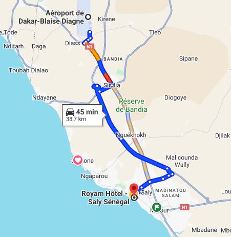 allo taxi AIBD Royal Horizon Baobab téléphone 77 794 22 17